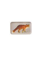 Load image into Gallery viewer, Le Renard Linen Coated Tray
