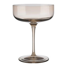 Load image into Gallery viewer, Champagne Coupe Amber Nomad
