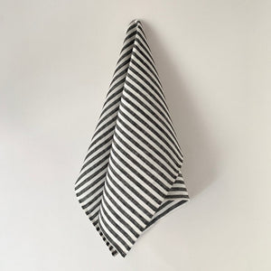 Black & White Stripe Kitchen Towel
