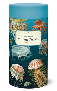 Jellyfish Vintage Inspired 1000 Piece Puzzle