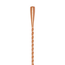 Load image into Gallery viewer, Copper Plated Teardrop Bar Spoon
