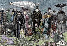 Load image into Gallery viewer, Edward Gorey Untitled 1965 1000 Piece Puzzle
