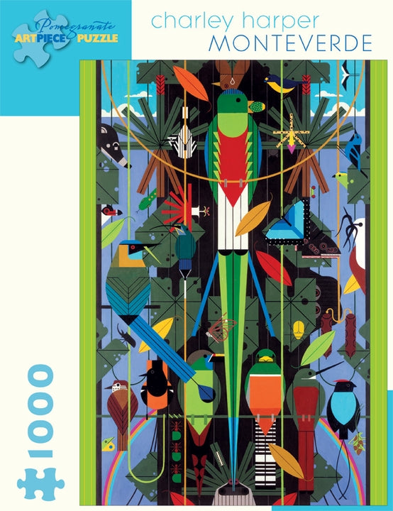 Charley Harper Monteverde 1000 Piece Puzzle