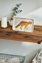 Load image into Gallery viewer, Le Renard Linen Coated Tray
