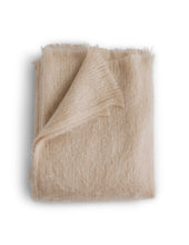 Load image into Gallery viewer, Mohair Throw Blanket Rose
