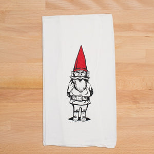 Garden Gnome Flour Sack Towel