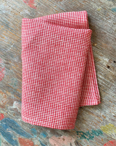 Red & White Check Kitchen Towel