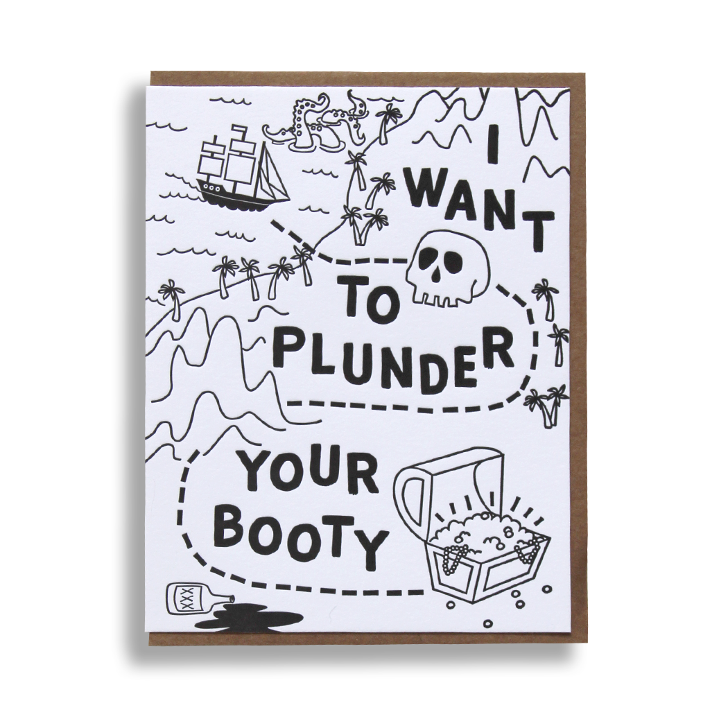 Plunder Your Booty Card
