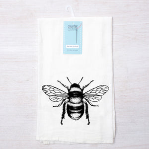 Honey Bee Flour Sack Towel