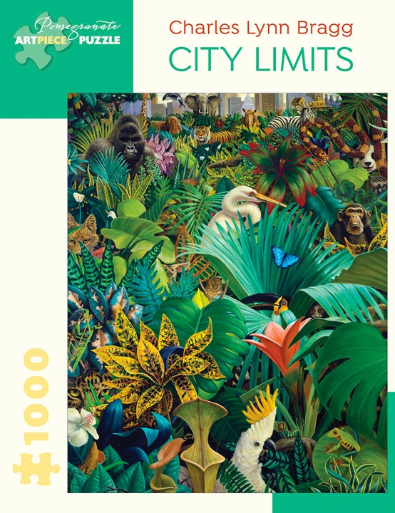 Charles Lynn Bragg: City Limits 1000 Piece Puzzle