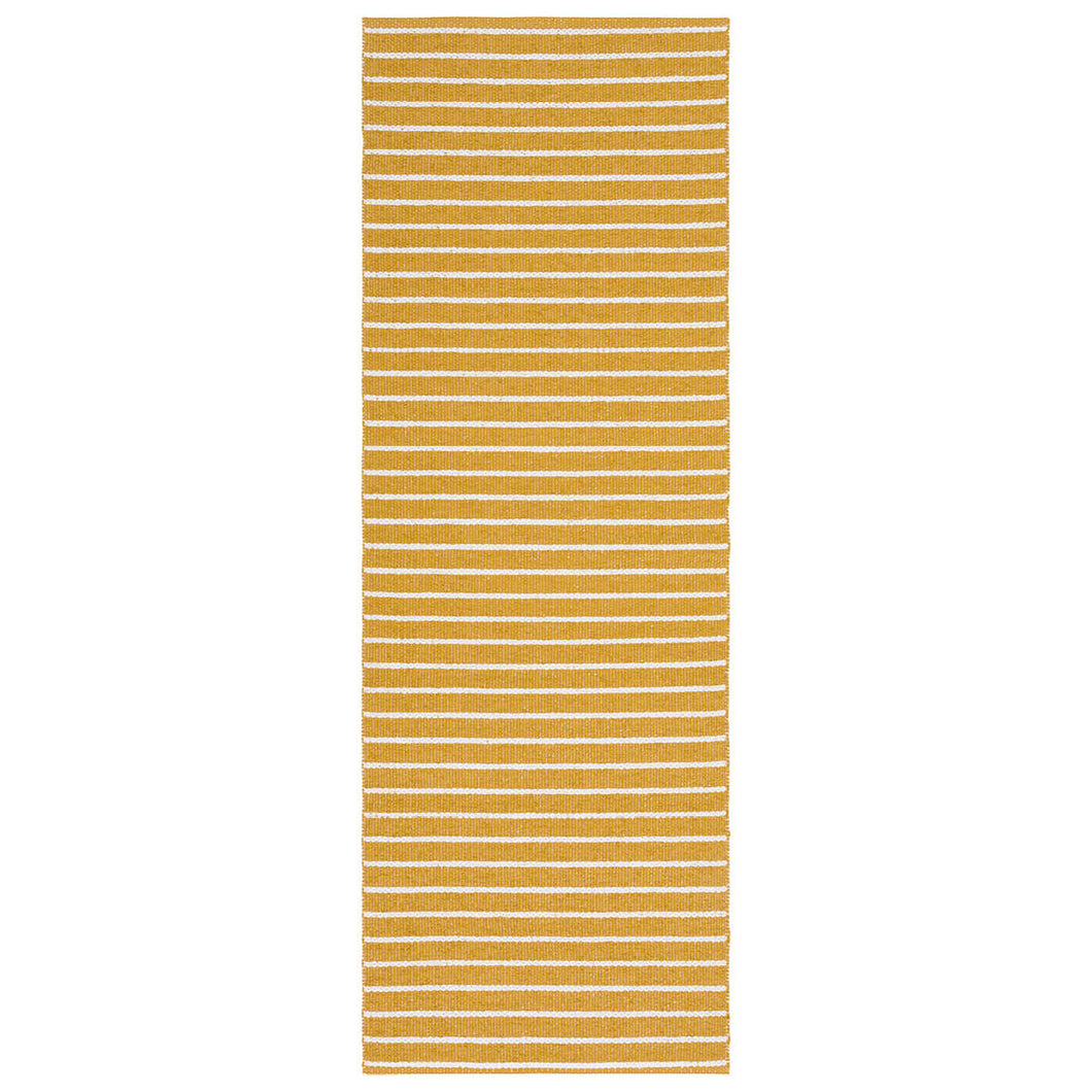 Music Stripe Floor Mat in Yellow
