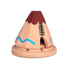 Load image into Gallery viewer, Teepee Incense Burner with 20 Count Box Pinon Incense
